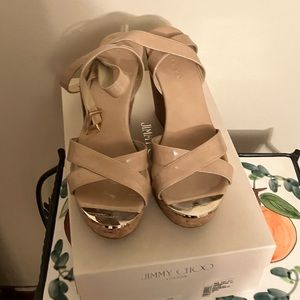 Jimmy Choi cork wedge. Only worn a handful of times. In good shape.